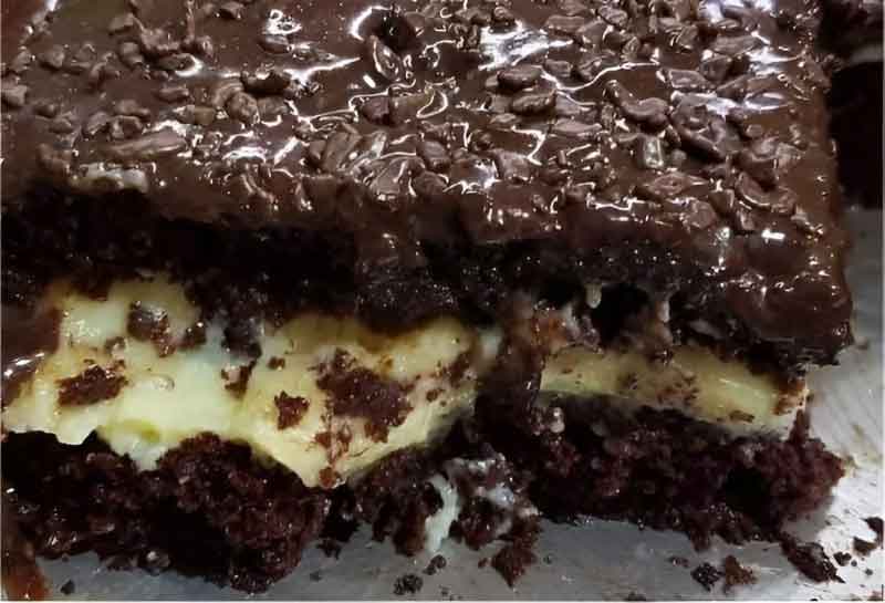 Bolo de Chocolate com Ninho