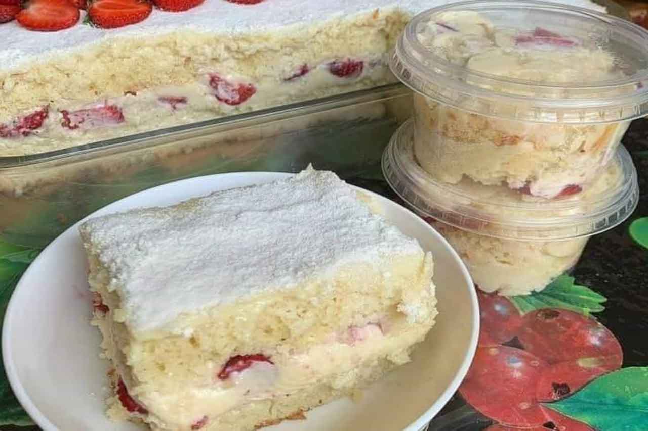 Bolo Gelado de Travessa