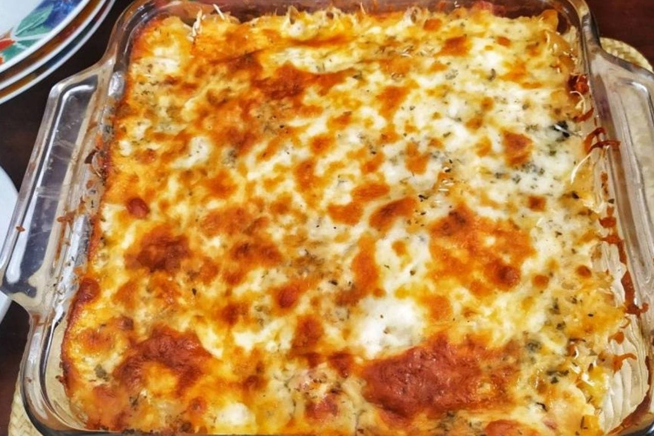 Frango com Creme de Milho Gratinado