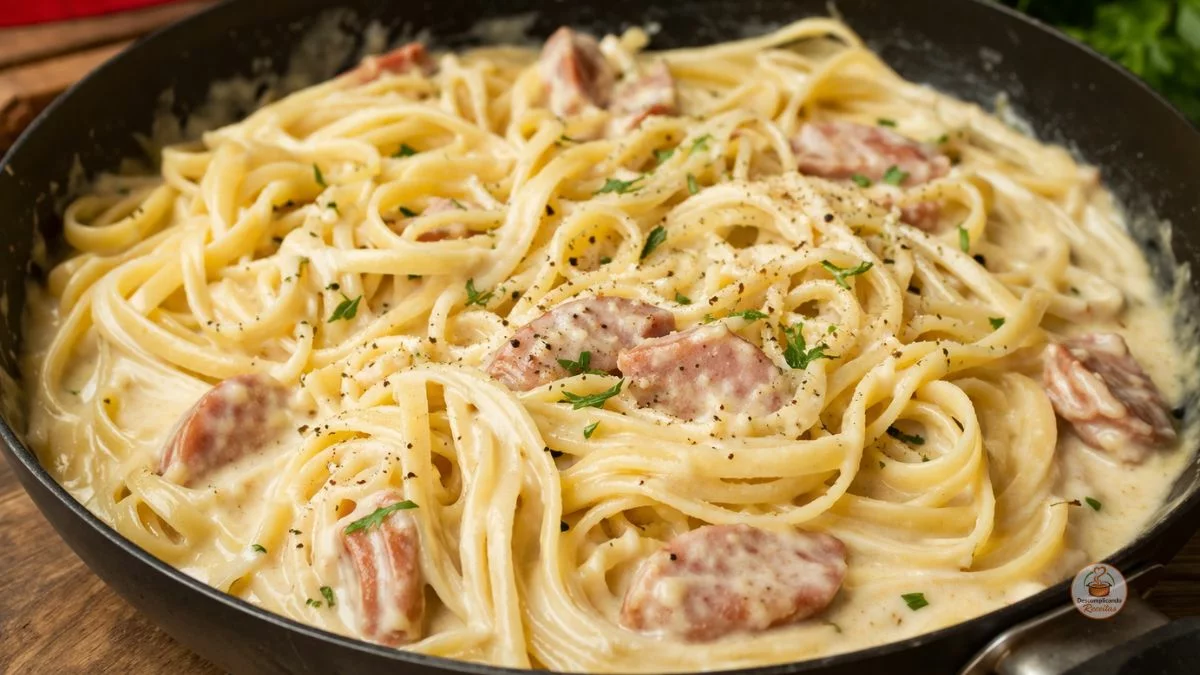 Macarrão Cremoso de Pressão em 10 Minutos