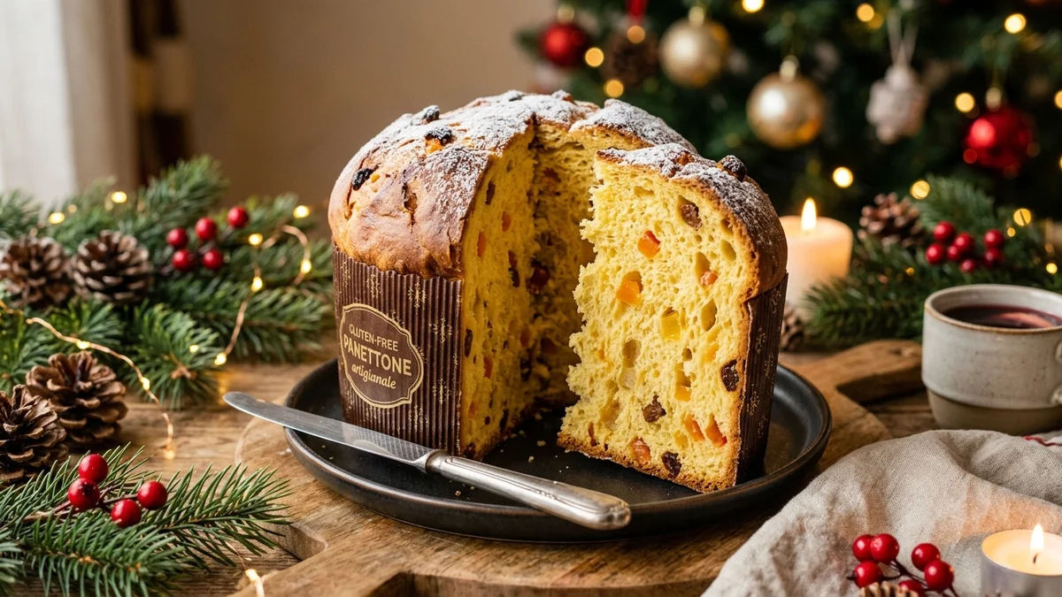 Panetone Sem Glúten Tradicional: Fofinho, Úmido e com Aroma Natalino