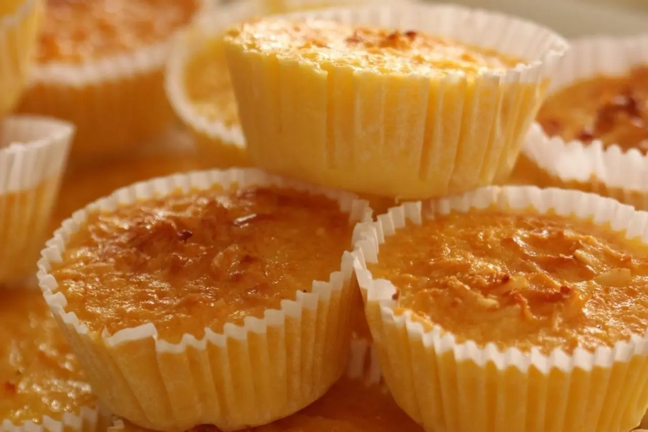 Queijadinha Low Carb Sem Açúcar e Sem Farinha