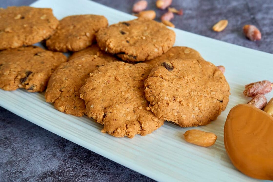 Receita de Cookies de Amendoim Fácil