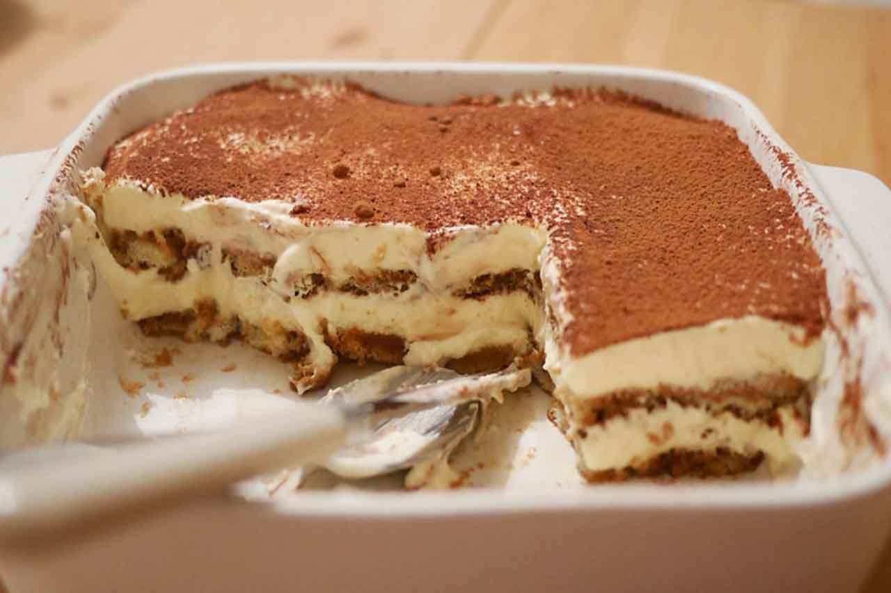 Receita de Tiramisu Caseiro