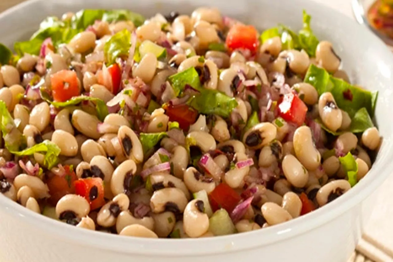 Salada de feijão fradinho