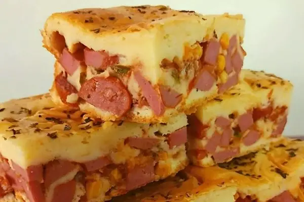 Torta de Salsicha de Liquidificador