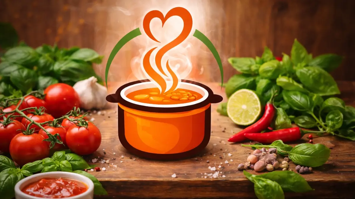 Sopa Aconchegante de Fubá Cremosa com Couve e Linguiça