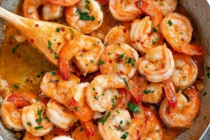 Camarão ao Alho e Óleo