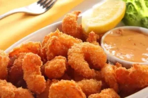 Receita de Camarão Empanado de Praia