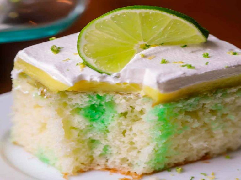 Bolo de limão verde