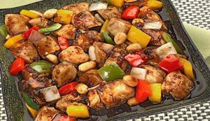 Receita de frango xadrez