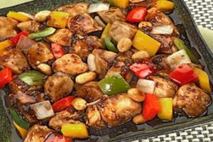 Receita de frango xadrez