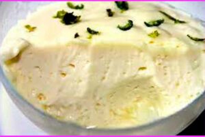 Mousse de limão com 3 ingredientes