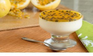 Receita de Mousse de maracujá diet