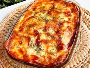 Parmegiana de carne moída