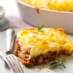 Escondidinho de Mandioca com carne moída