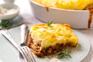 Escondidinho de Mandioca com carne moída