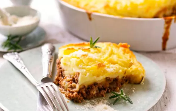 Escondidinho de Mandioca com carne moída