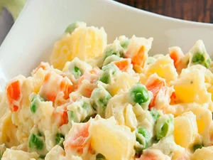 Salada de Maionese para o Natal