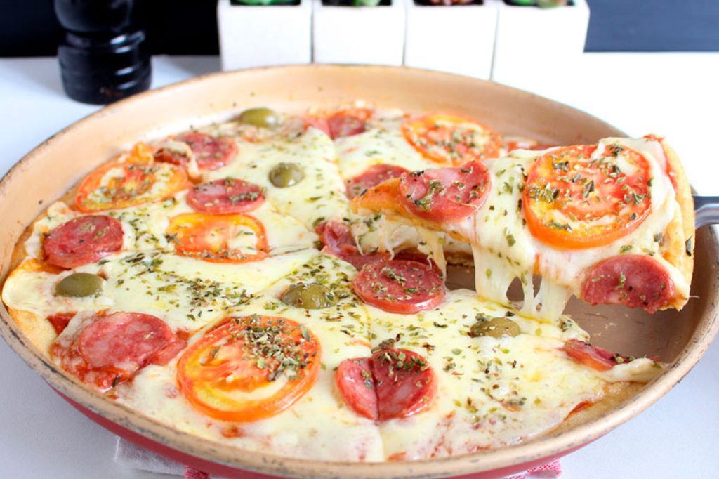 Como fazer Pizza de Tapioca em menos de 15 minutos