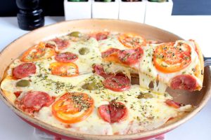 Como fazer Pizza de Tapioca em menos de 15 minutos 11 Como fazer Pizza de Tapioca em menos de 15 minutos