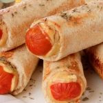Enroladinho de Salsicha com Pão de Forma
