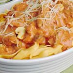 Macarrão ao Estrogonofe pronto em 25 minutos