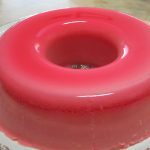 Pudim de Morango com Gelatina e Leite Condensado