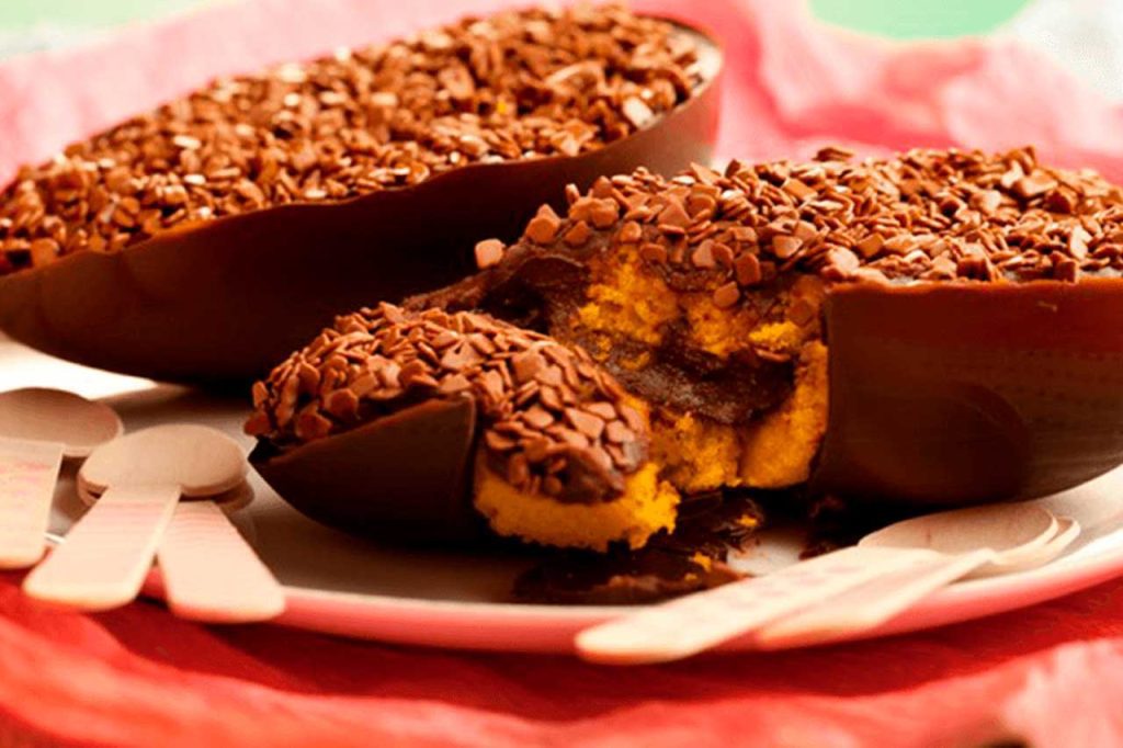 Receita de ovo de páscoa de colher