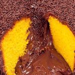 Receita Bolo vulcão de cenoura