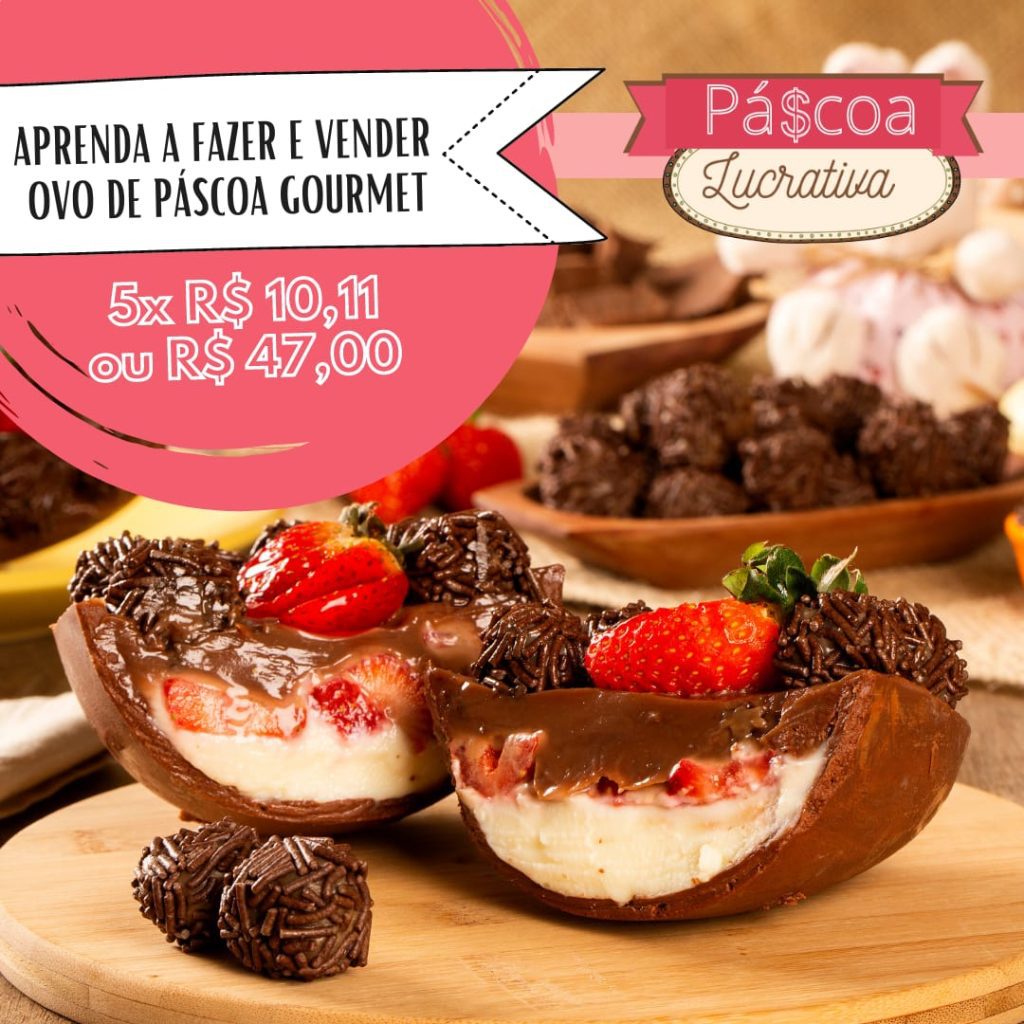 Ovo de Páscoa simples 2 Páscoa Lucrativa