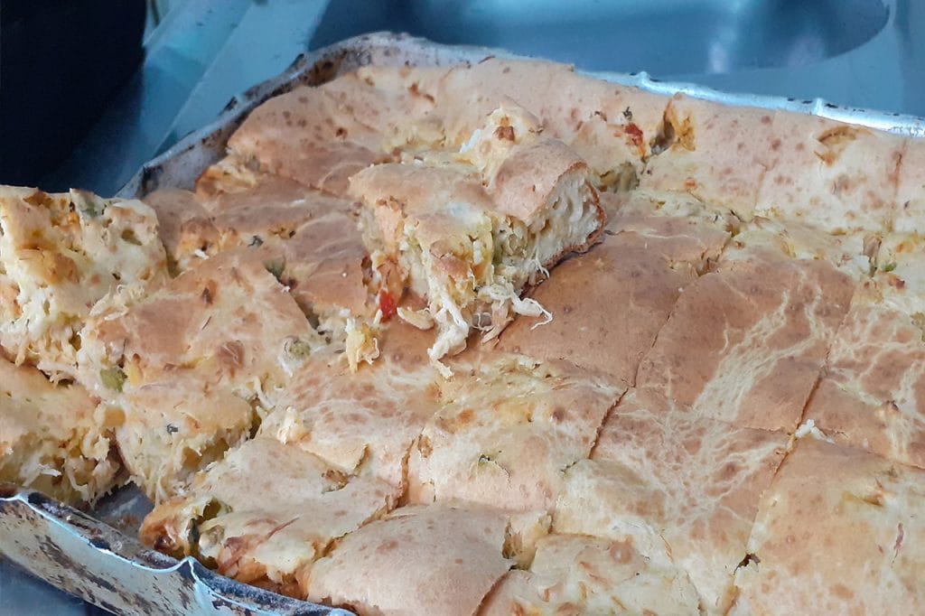Torta de Frango de Liquidificador