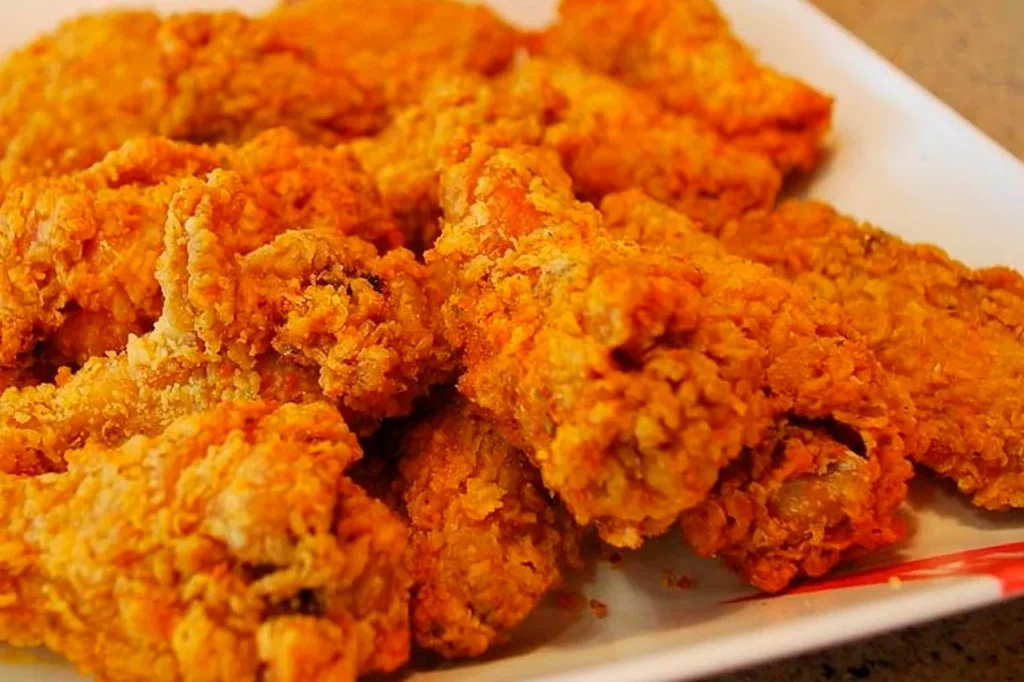 Receita de Frango Frito do KFC