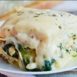 Lasanha de Brócolis com Molho Branco