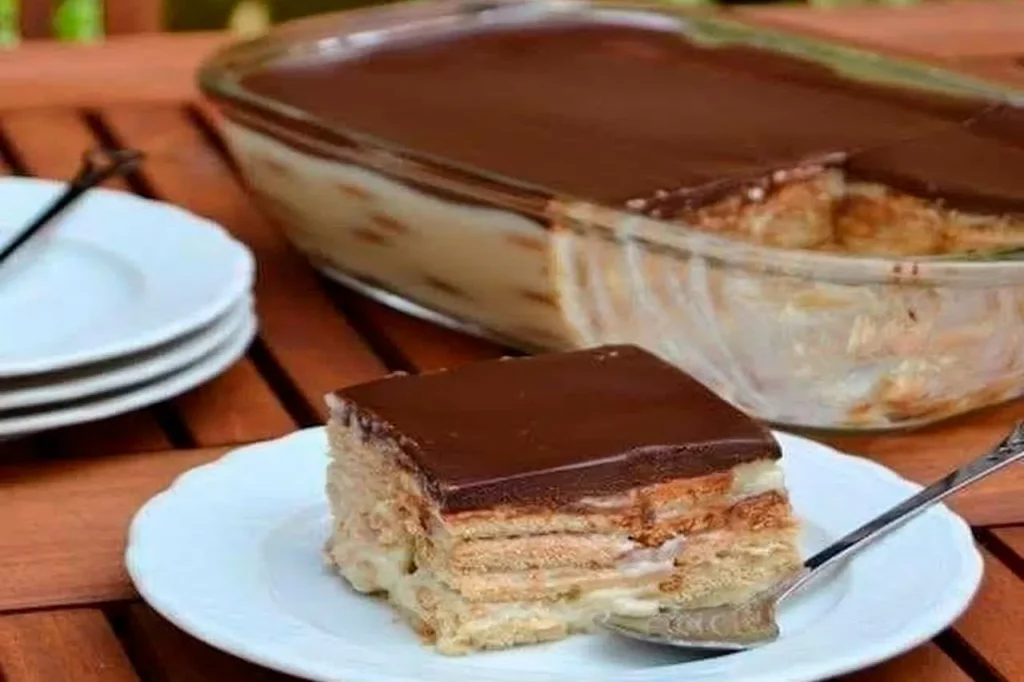 Pavê de Biscoito Maizena