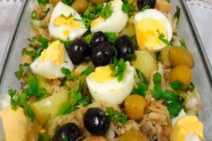 Salada Fácil de Bacalhau