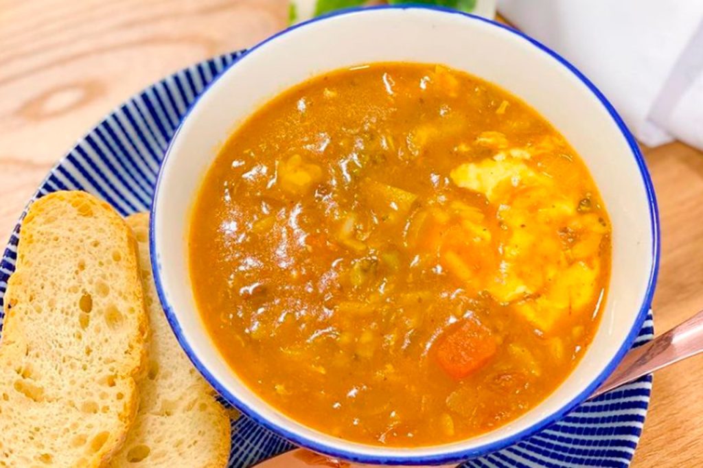 Sopa Cabeça de Galo