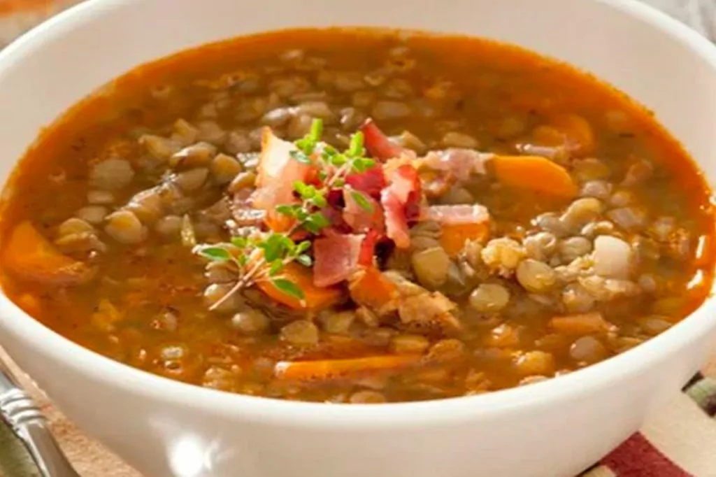 Sopa de Lentilhas 1 Sopa de Lentilhas