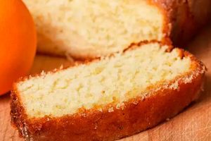 Receita de Bolo de Laranja Fofinho