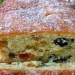 Bolo de Rum com Frutas