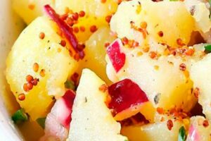 Salada De Batata Com Maçã Verde