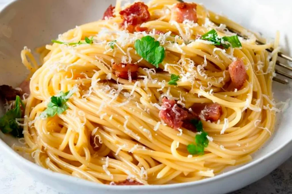 Receita Original de Carbonara Italiana