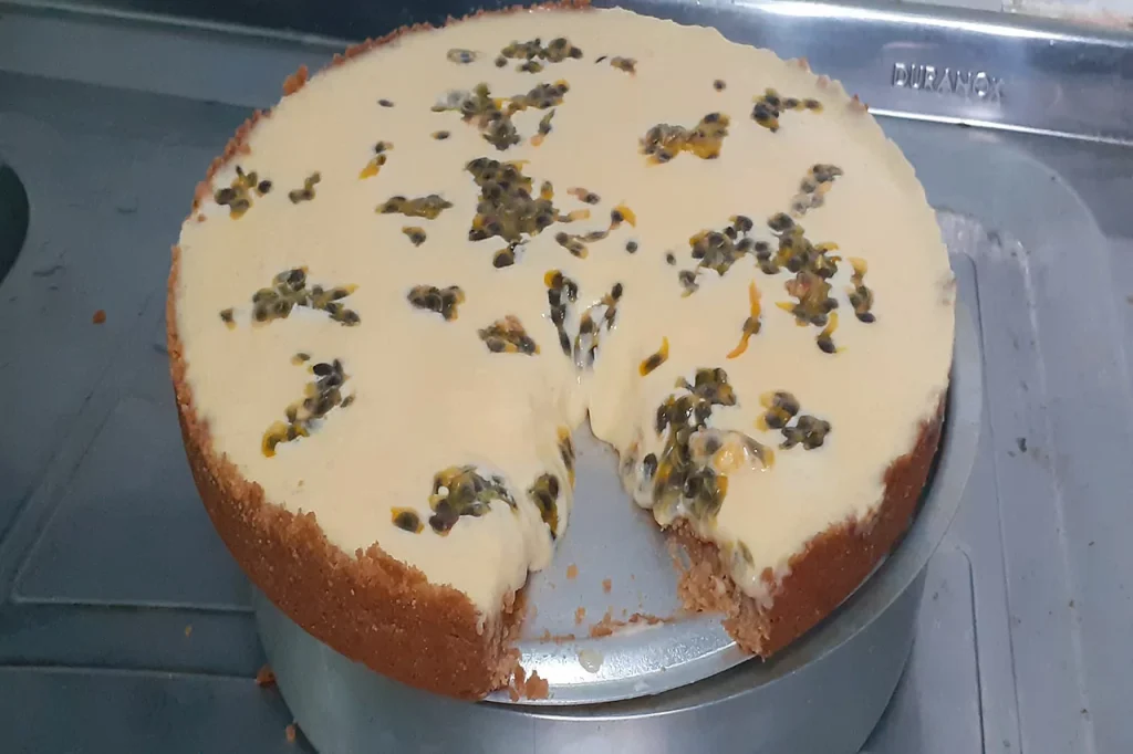 Torta de Mousse de Maracujá