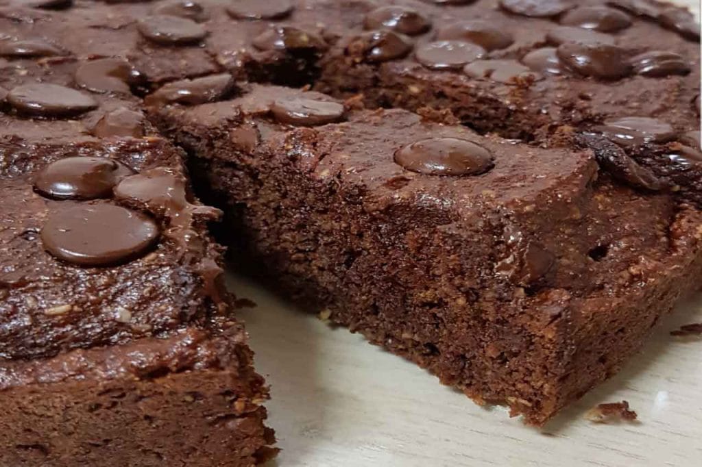 Bolo de banana e cacau