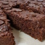 Bolo de banana e cacau