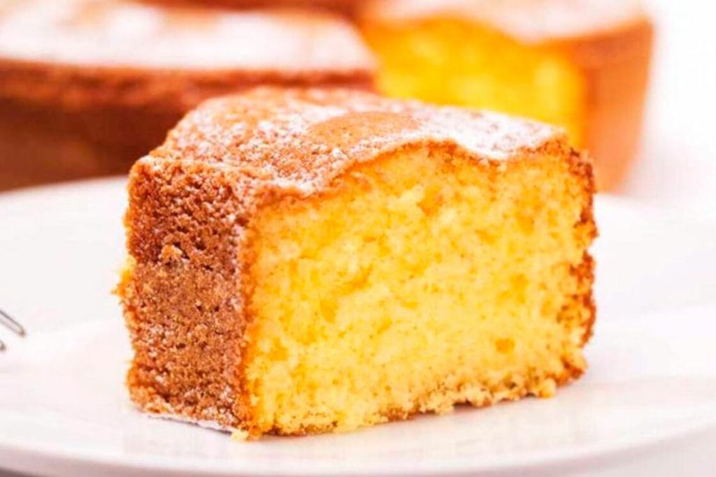 Bolo de laranja com canela sem glúten