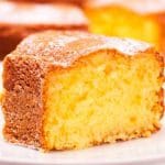 Bolo de laranja com canela sem glúten