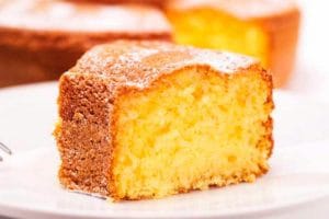 Bolo de laranja com canela sem glúten