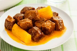 Costela com Mandioca