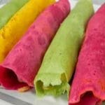 Panquecas coloridas